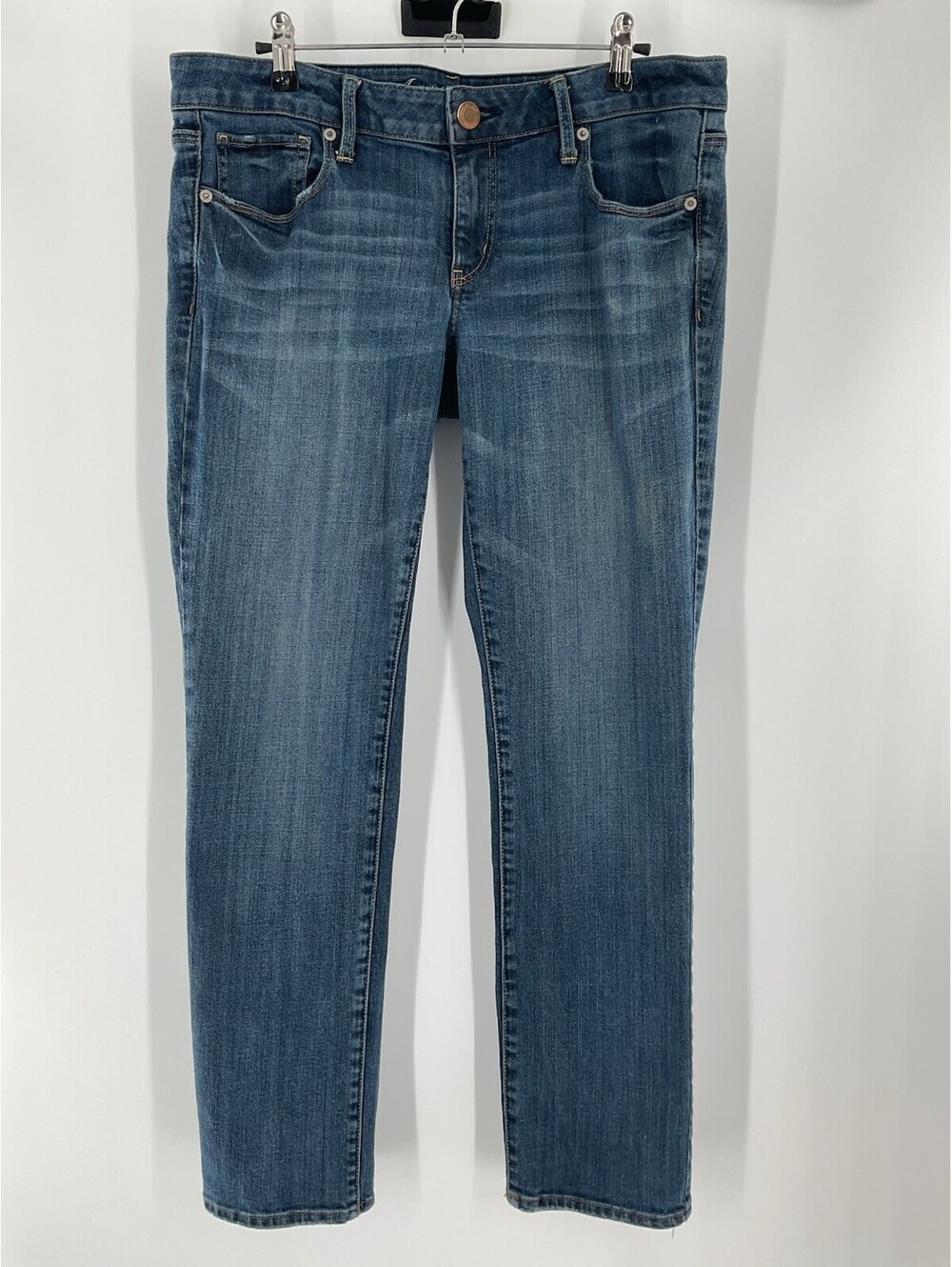 American Eagle Stretch Women’s Size 12 Blue Jeans Straight 112